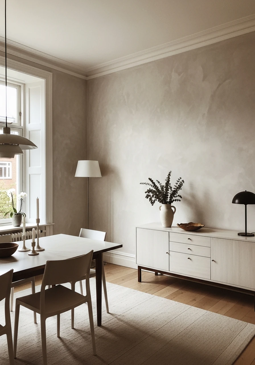 Textured Wall Finishes - 50 Budget-Friendly Dining Room Decor Ideas for a High-End Look