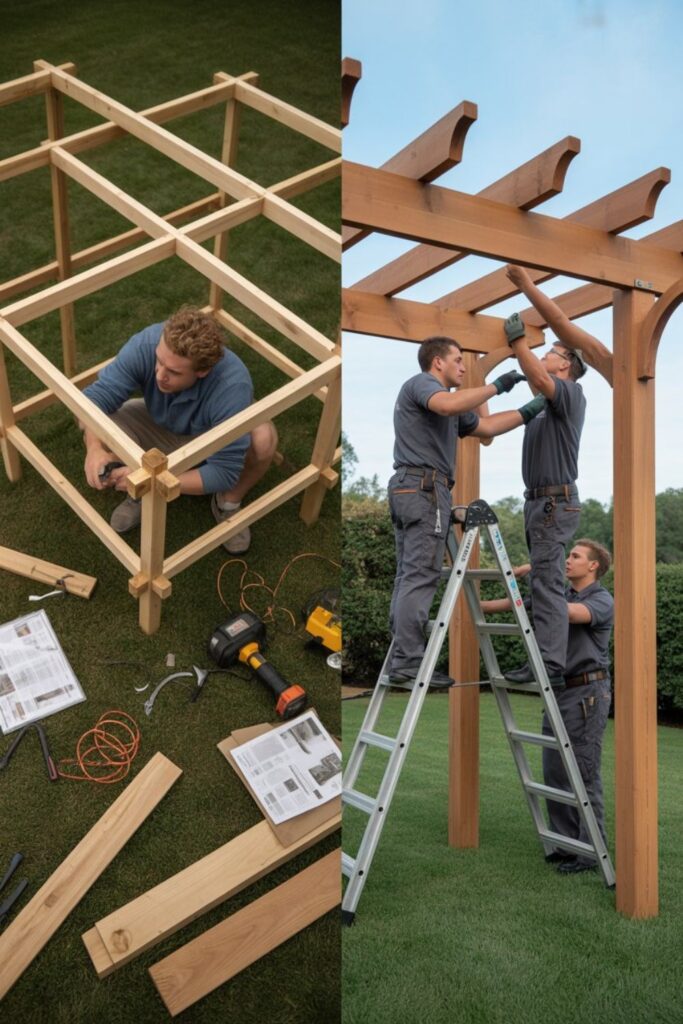 DIY Construction vs. Professional Installation