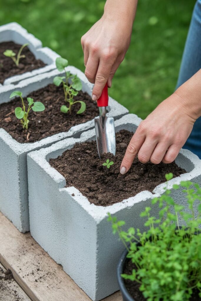 Filling and Planting Your Garden
