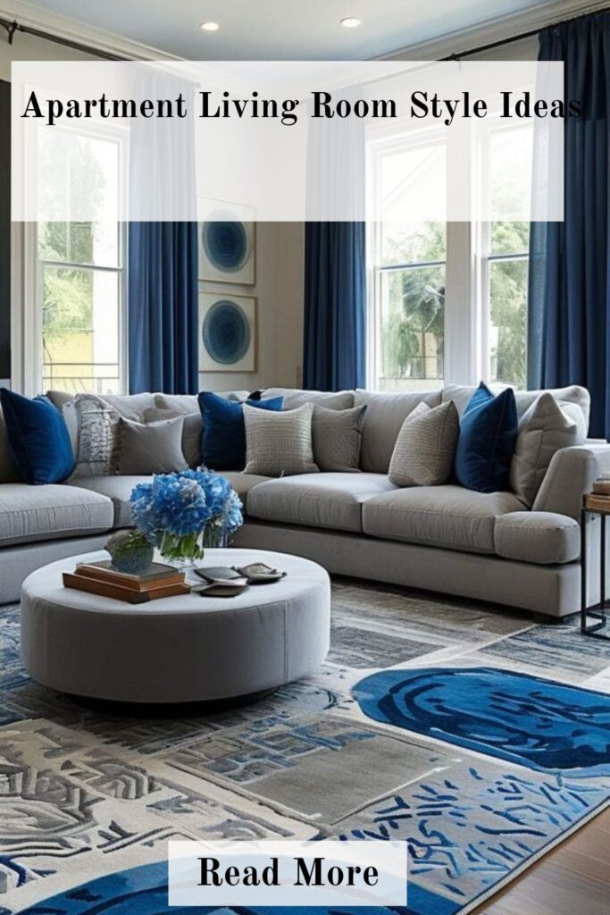 Modern apartment living room ideas feature stylish furniture and coordinated decor. Creative design ideas that enhance comfort, functionality and visual appeal.